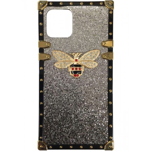 iP15Pro Glitter Butterfly Case Black
